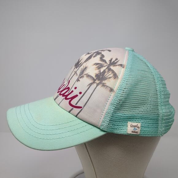Hawaii Snapback Trucker Hat Multicolor One Size Adjustable Honolua Wahine - Picture 3 of 10